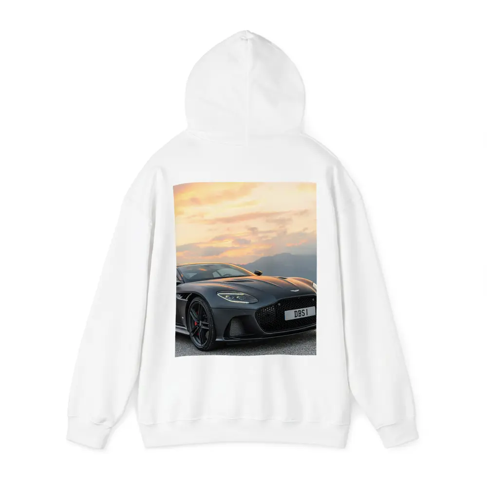 Aston Martin DBS Superleggera Matte Black Sunset – Hoodies