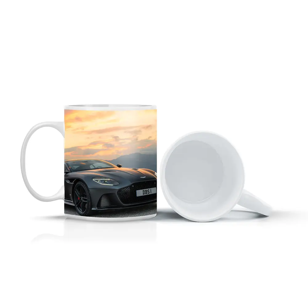 Aston Martin DBS Superleggera Matte Black Sunset – Mugs