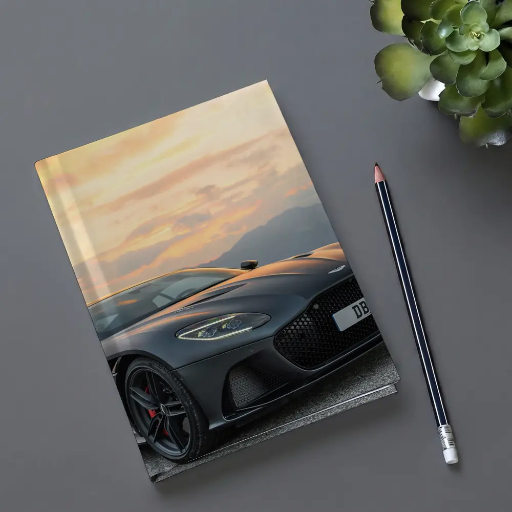 Aston Martin DBS Superleggera Matte Black Sunset – Notebooks