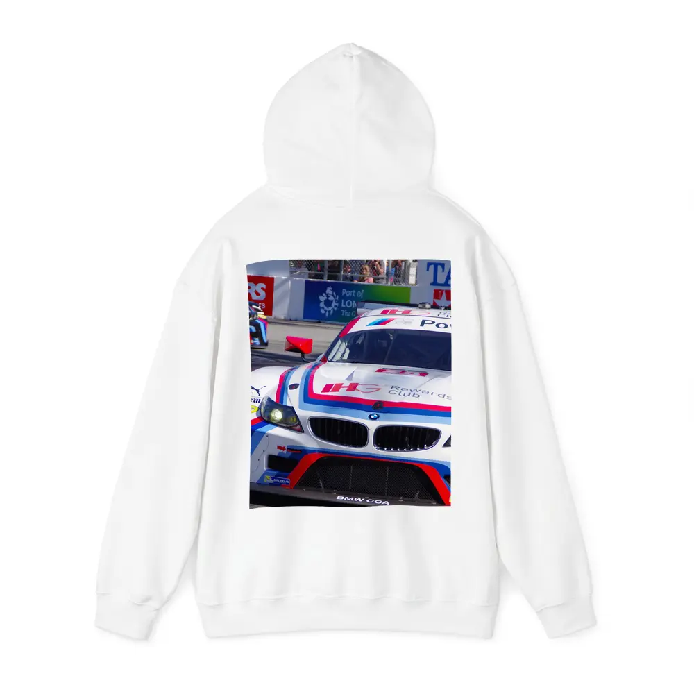 BMW Z4 Racing Cars on Street Circuit – Hoodies