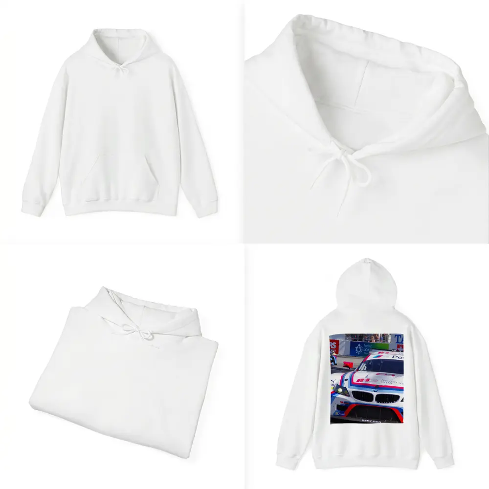 BMW Z4 Racing Cars on Street Circuit – Hoodies