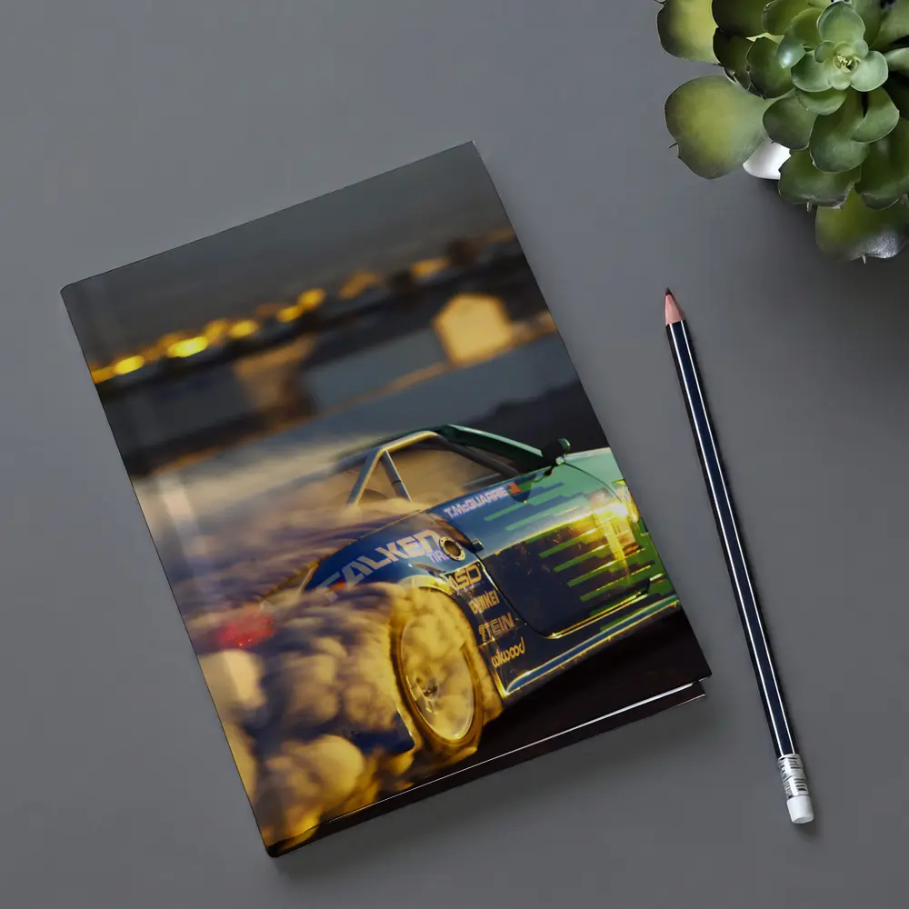Nissan 350Z Drifting Smoke Track Night – Notebooks