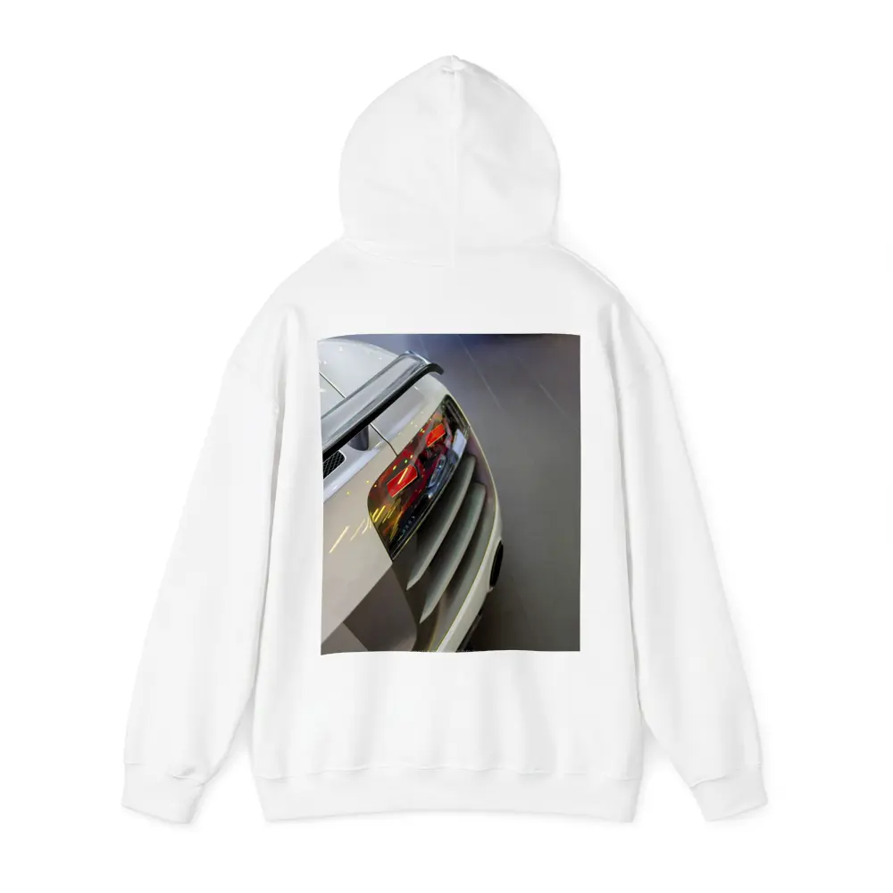 Lamborghini Gallardo White Rear Detail Showroom – Hoodies