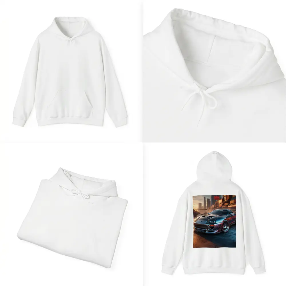 Toyota Supra MK IV Urban City Street – Hoodies