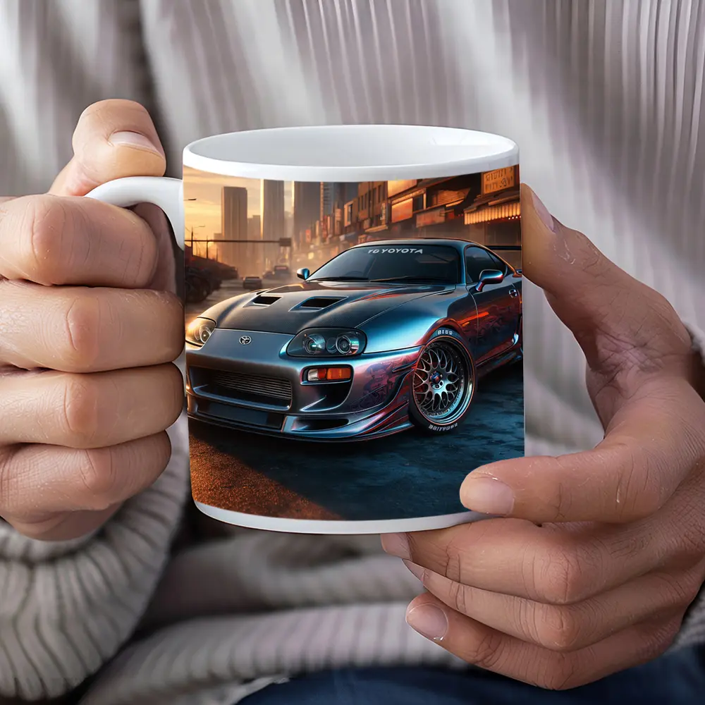 Toyota Supra MK IV Urban City Street – Mugs