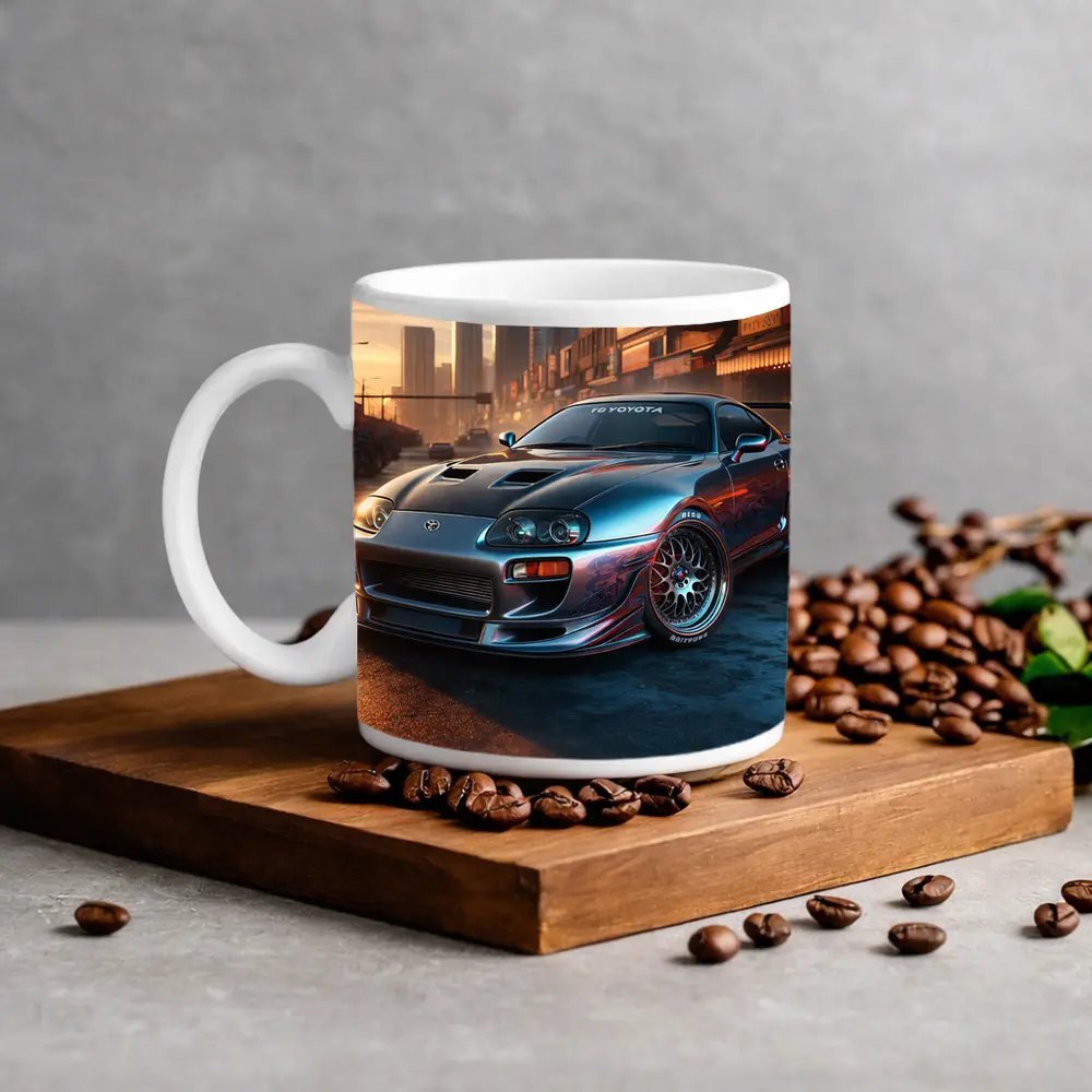 Toyota Supra MK IV Urban City Street – Mugs
