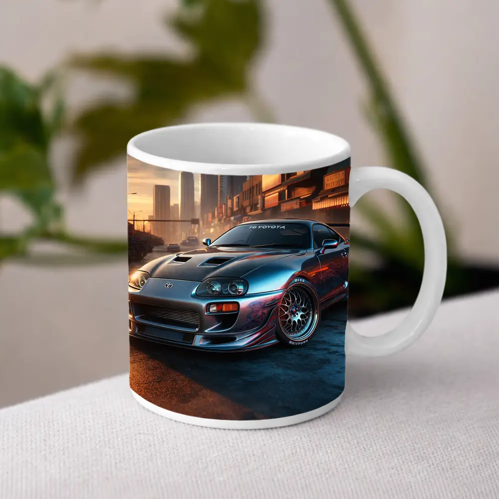 Toyota Supra MK IV Urban City Street – Mugs