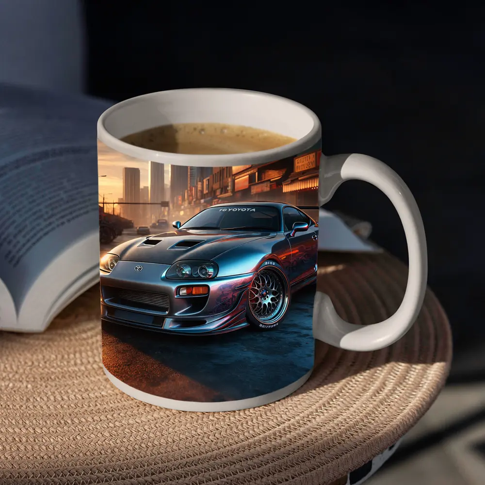 Toyota Supra MK IV Urban City Street – Mugs