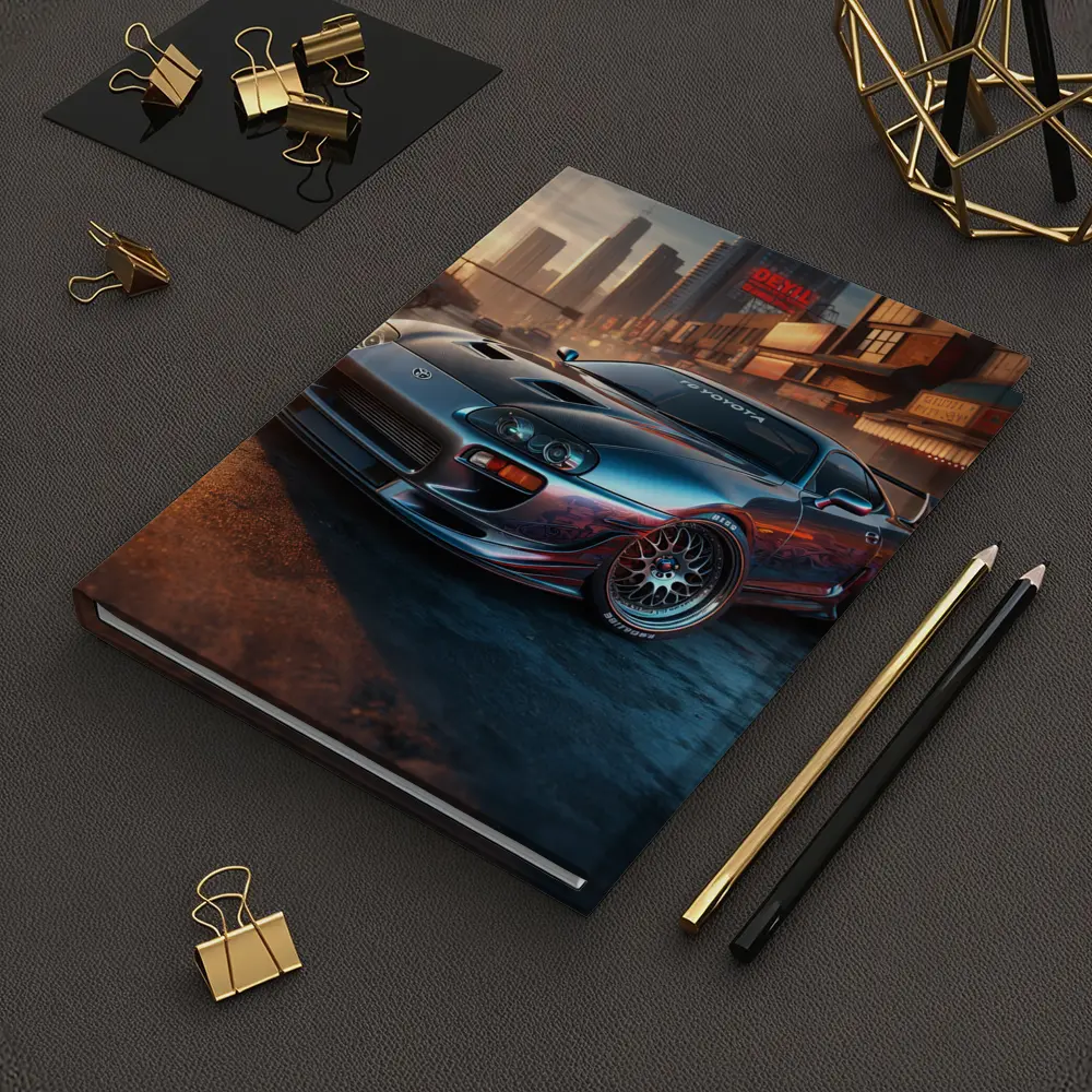 Toyota Supra MK IV Urban City Street – Notebooks
