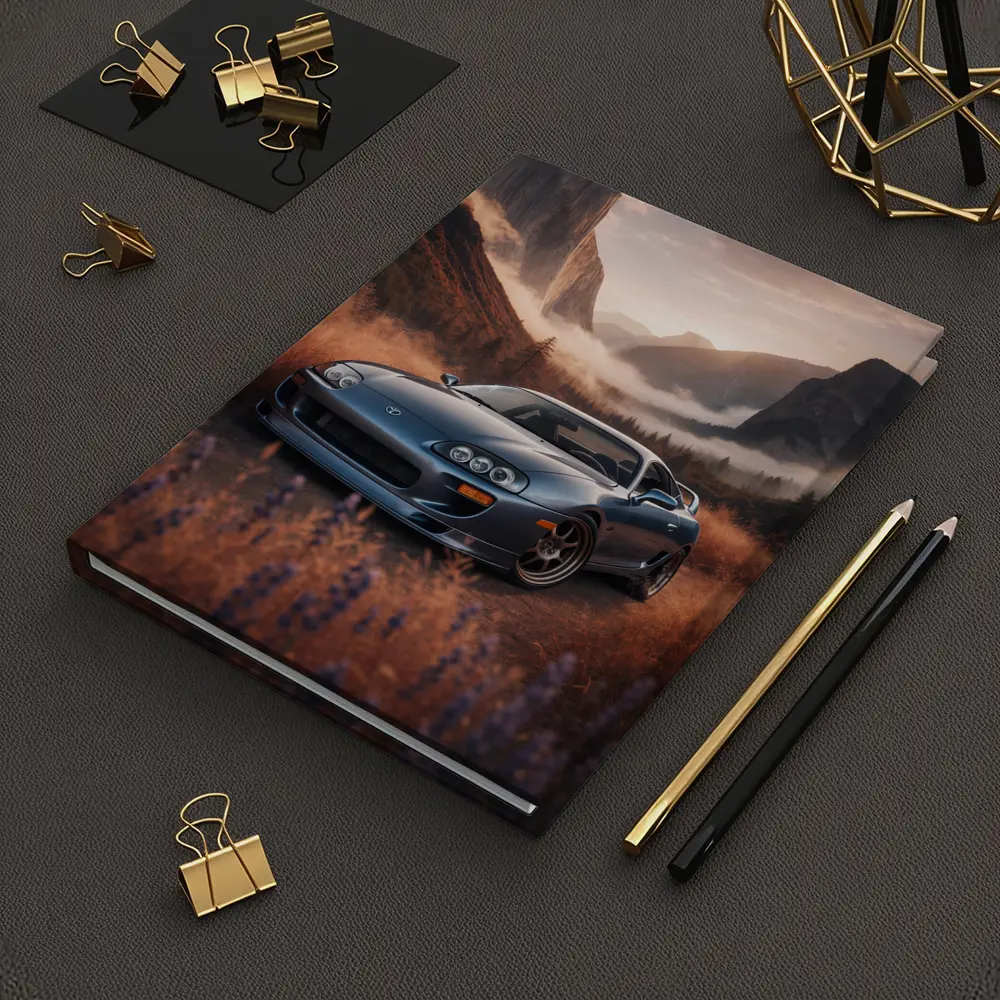 Toyota Supra MK IV Mountain Valley Scene – Notebooks