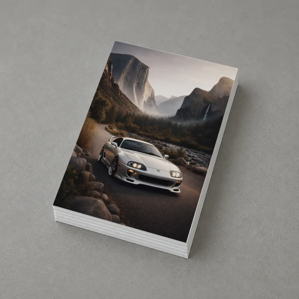 Toyota Supra MK IV Mountain Valley Road – Postcards