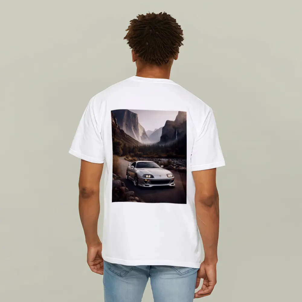 Toyota Supra MK IV Mountain Valley Road – T-Shirts