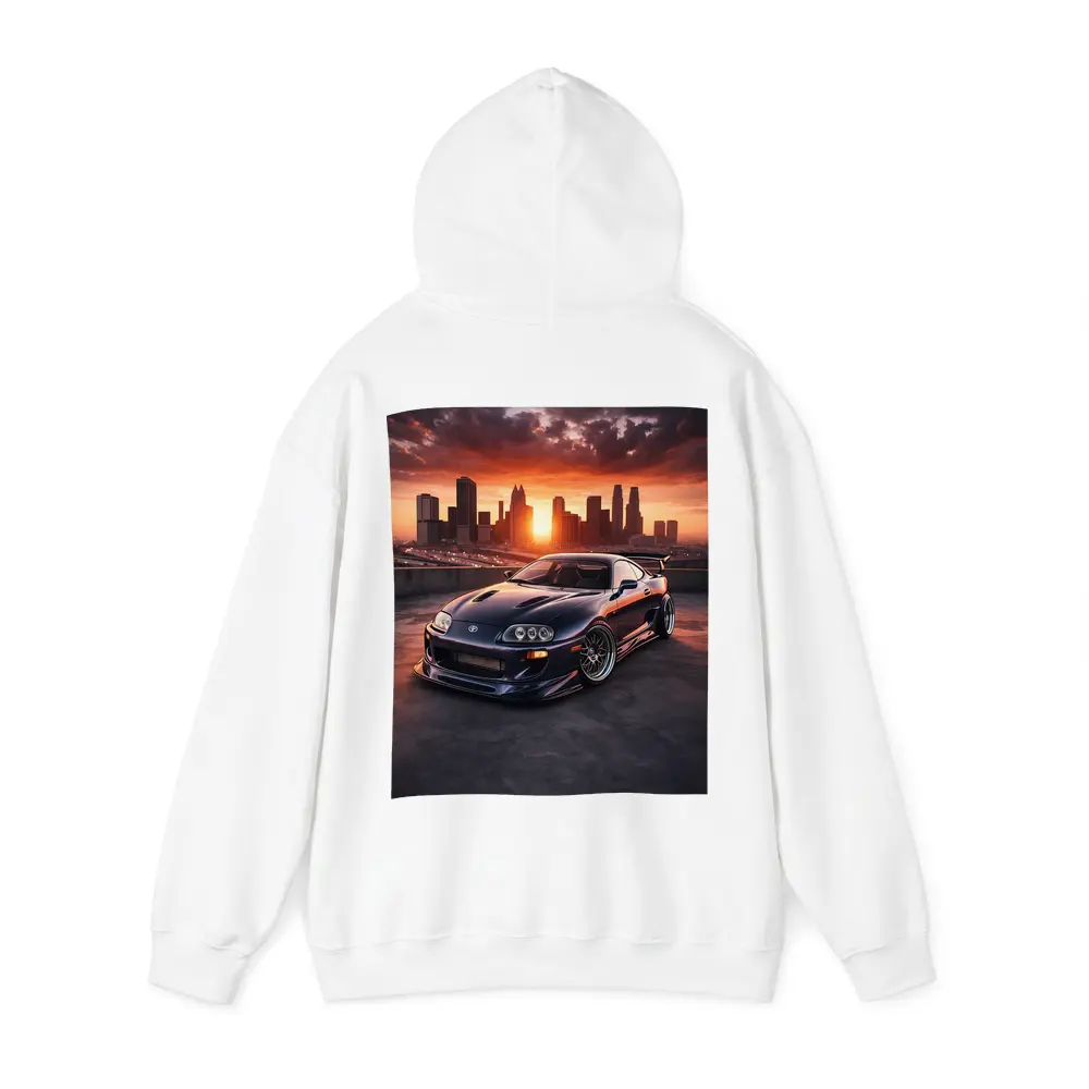 Toyota Supra MK IV City Sunset – Hoodies