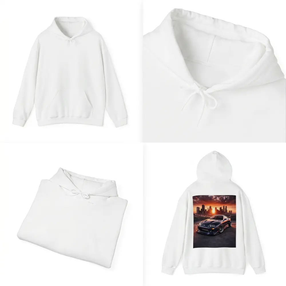 Toyota Supra MK IV City Sunset – Hoodies