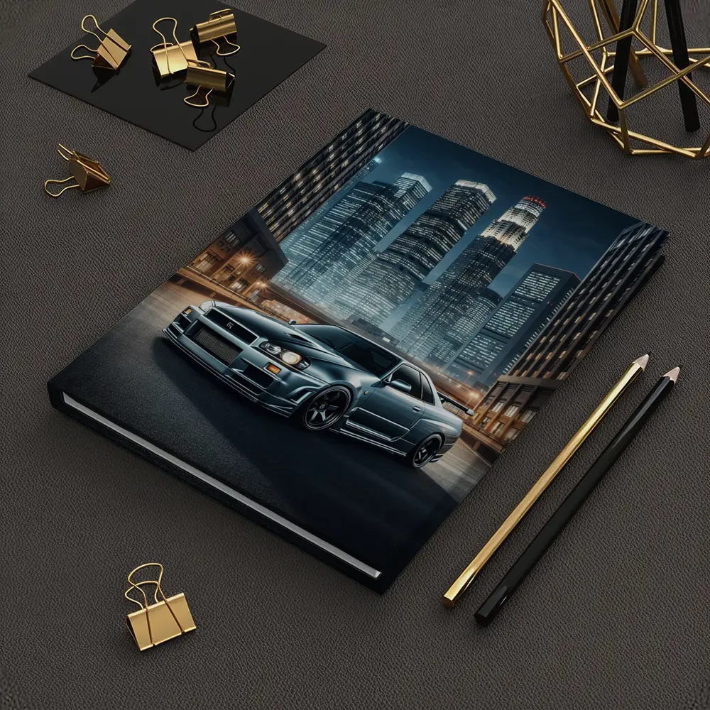 Nissan Skyline GT-R R34 City Night – Notebooks