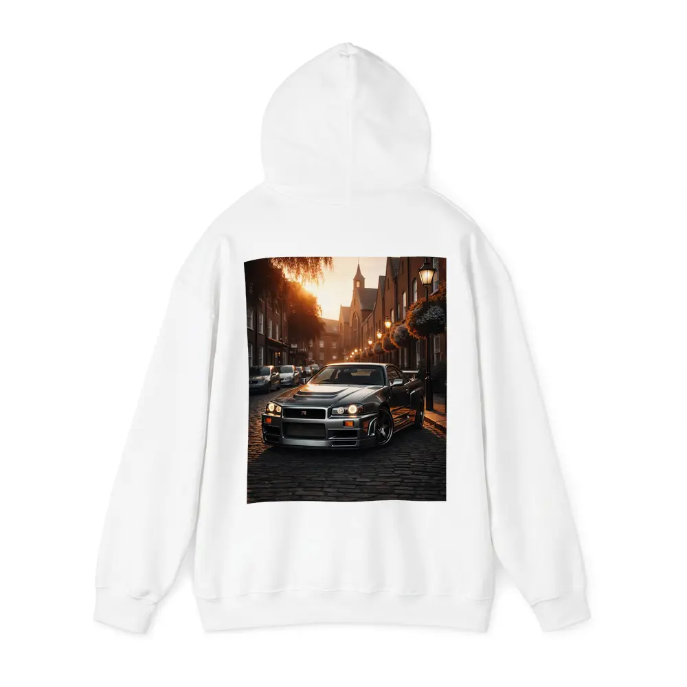 Nissan Skyline GT R R34 London Street – Hoodies