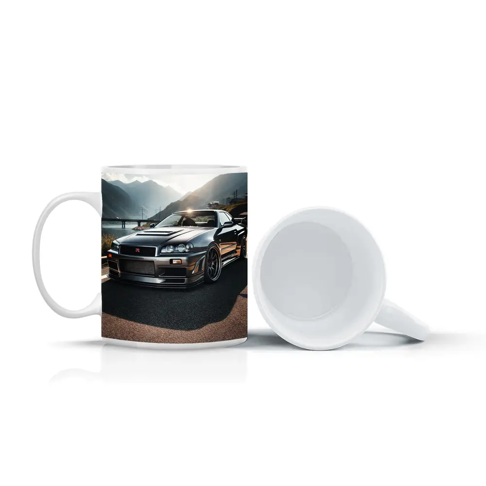 Nissan Skyline GT R R34 Mountain Road – Mugs