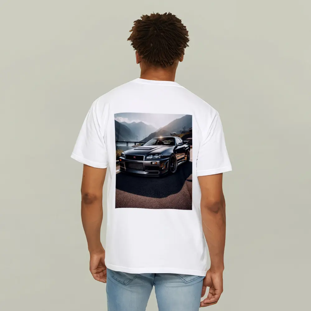 Nissan Skyline GT R R34 Mountain Road – T-Shirts