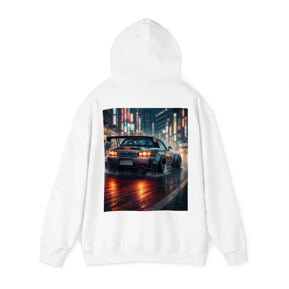 Honda S2000 Rainy City Street Night – Hoodies
