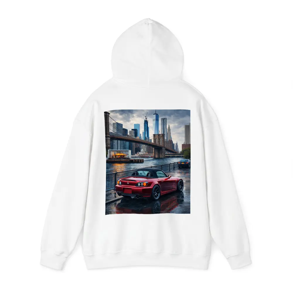 Honda S2000 Red Sports Car New York – Hoodies