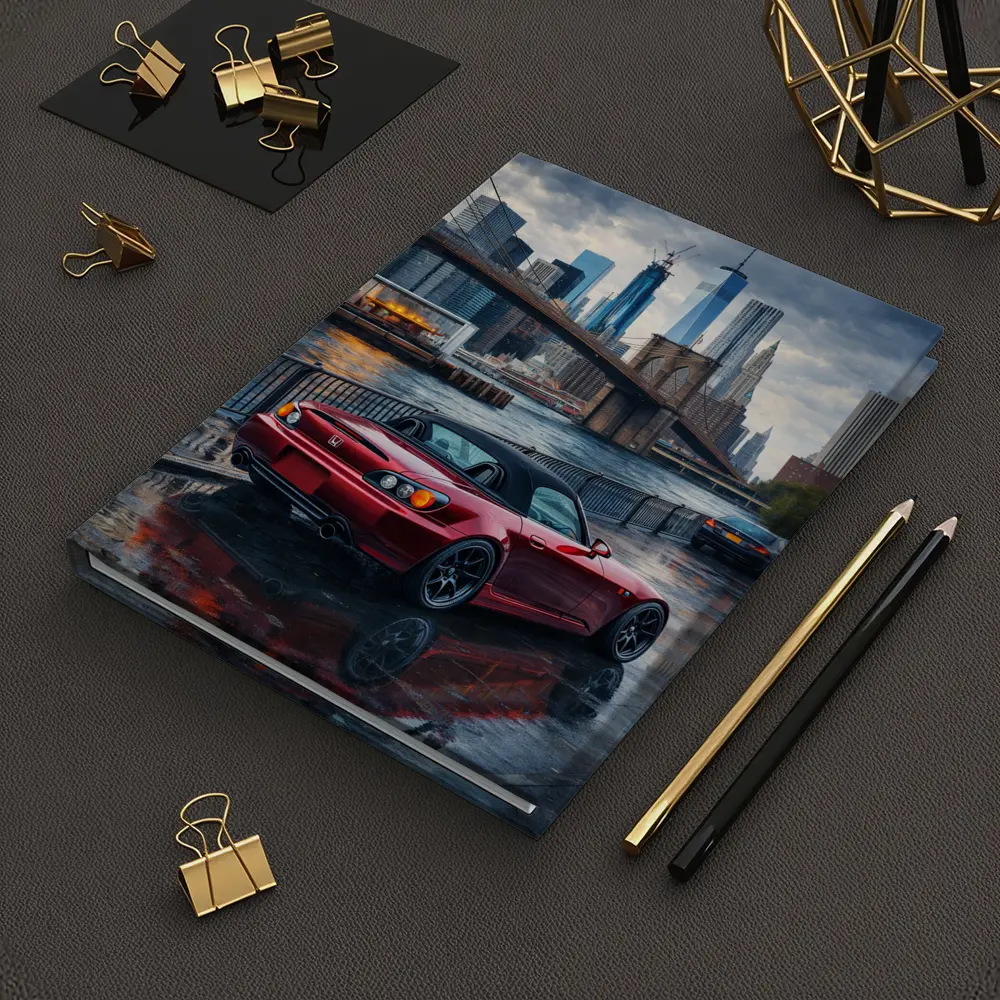 Honda S2000 Red Sports Car New York – Notebooks