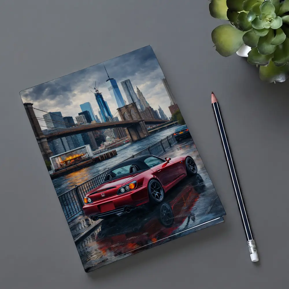 Honda S2000 Red Sports Car New York – Notebooks