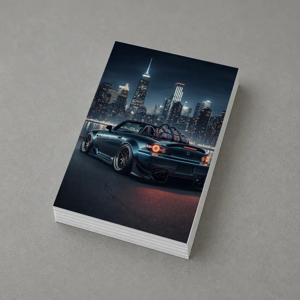 Honda S2000 Wide Body City Night – Postcards