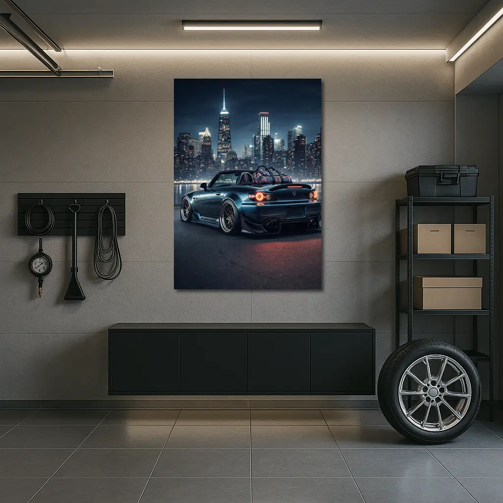 Honda S2000 Wide Body City Night – Wall Art