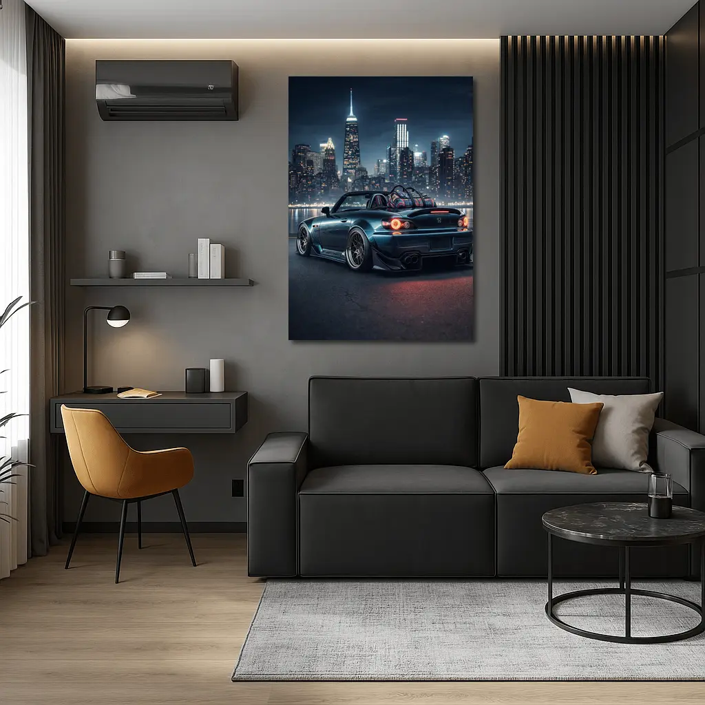 Honda S2000 Wide Body City Night – Wall Art