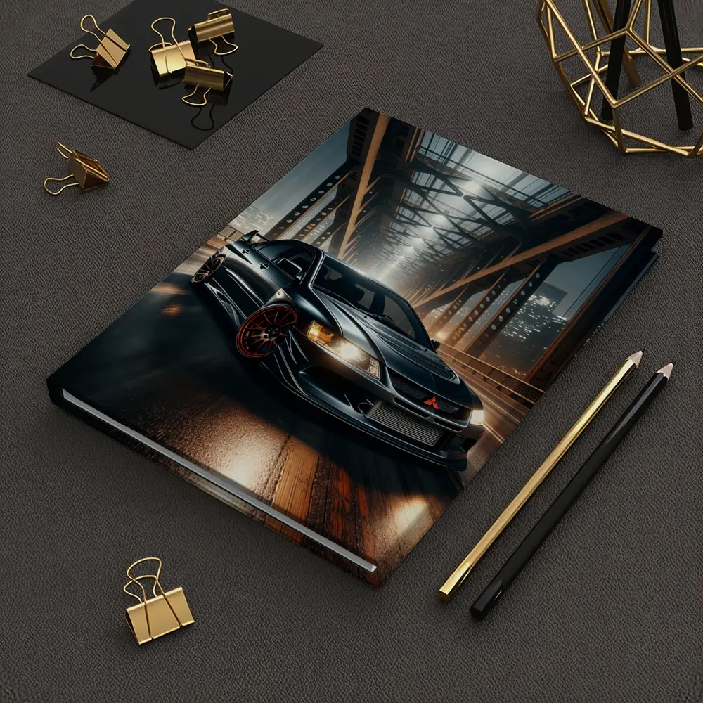 Mitsubishi Lancer Evolution Night Bridge Drive – Notebooks