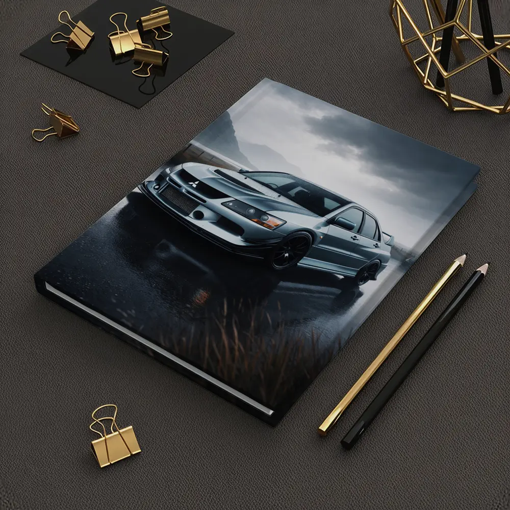 Mitsubishi Lancer Evolution Rainy Day Drive – Notebooks