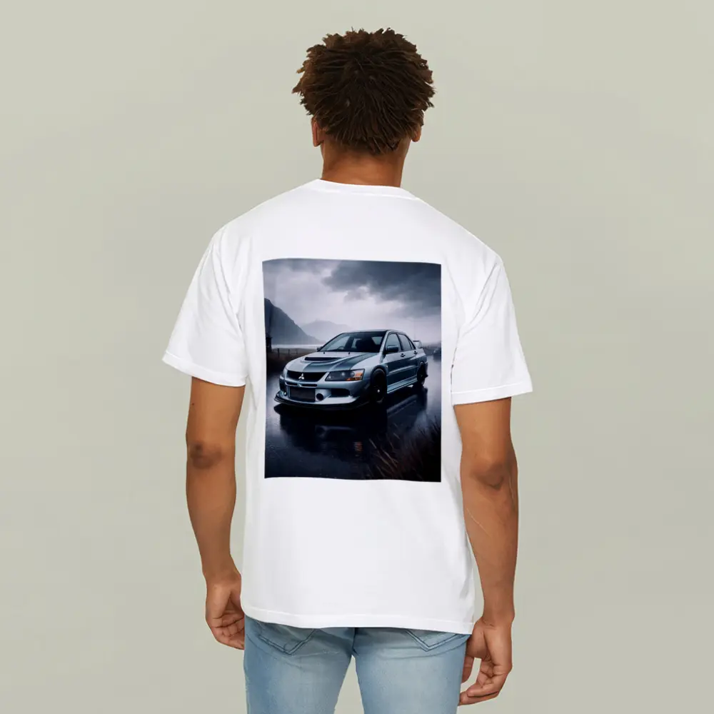 Mitsubishi Lancer Evolution Rainy Day Drive – T-Shirts