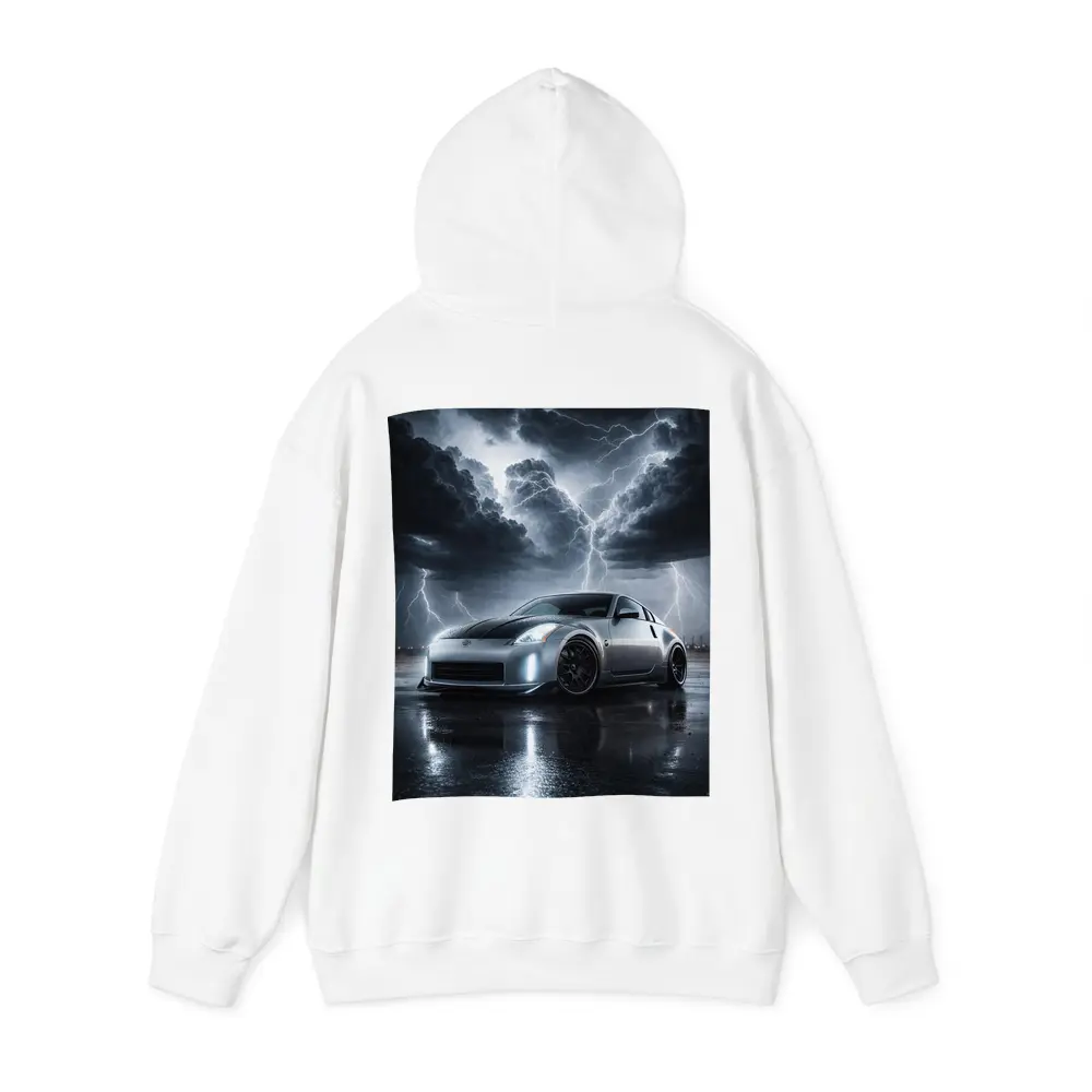Nissan 350Z Silver Storm Lightning Night – Hoodies