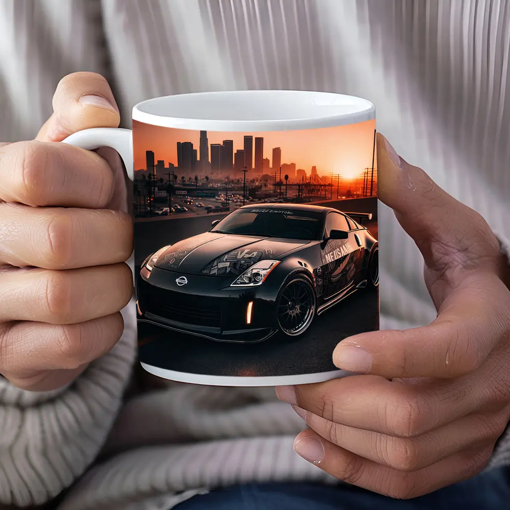 Nissan 350Z Wide Body City Sunset – Mugs