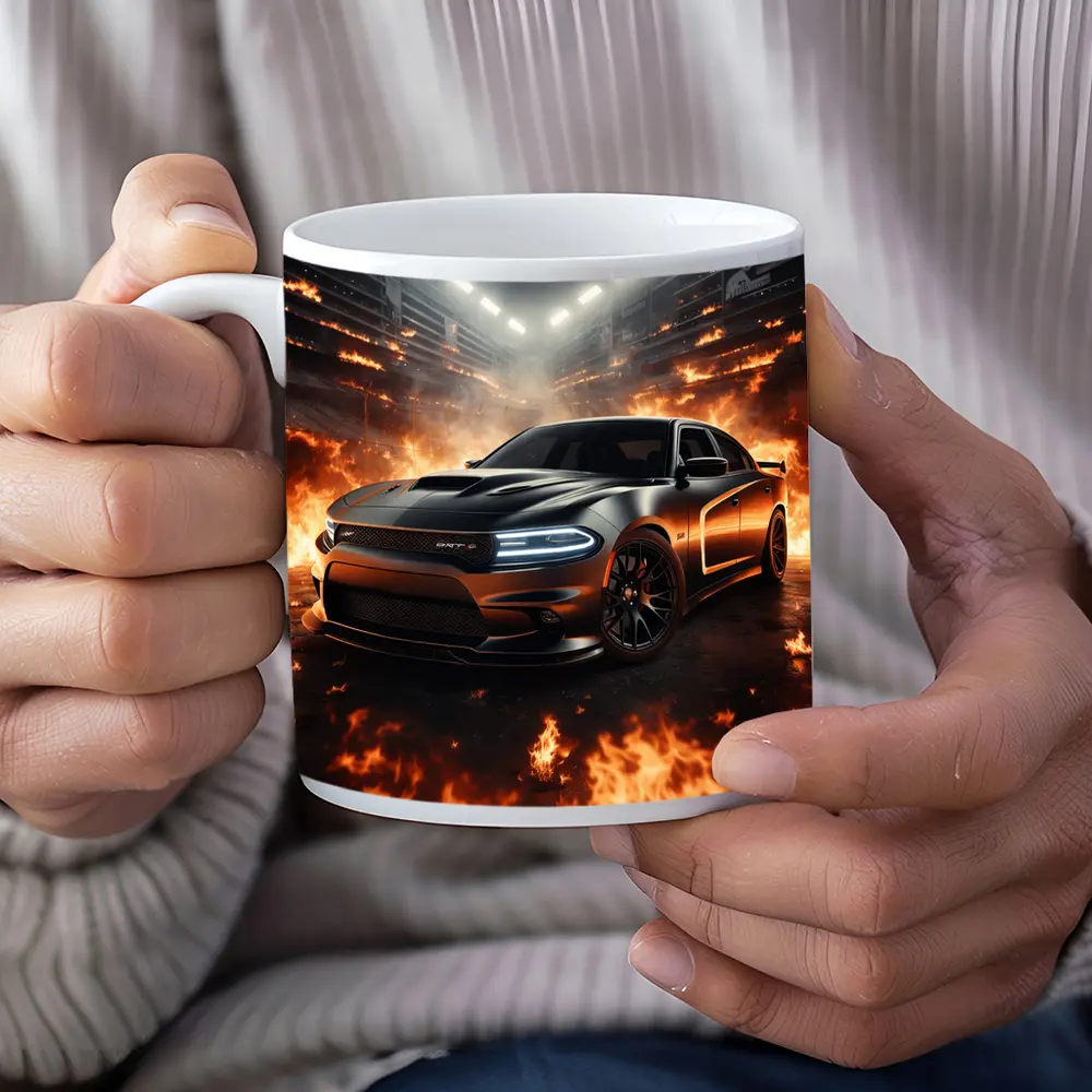 Dodge Charger SRT8 Engulfed In Stadium Fire – Mugs