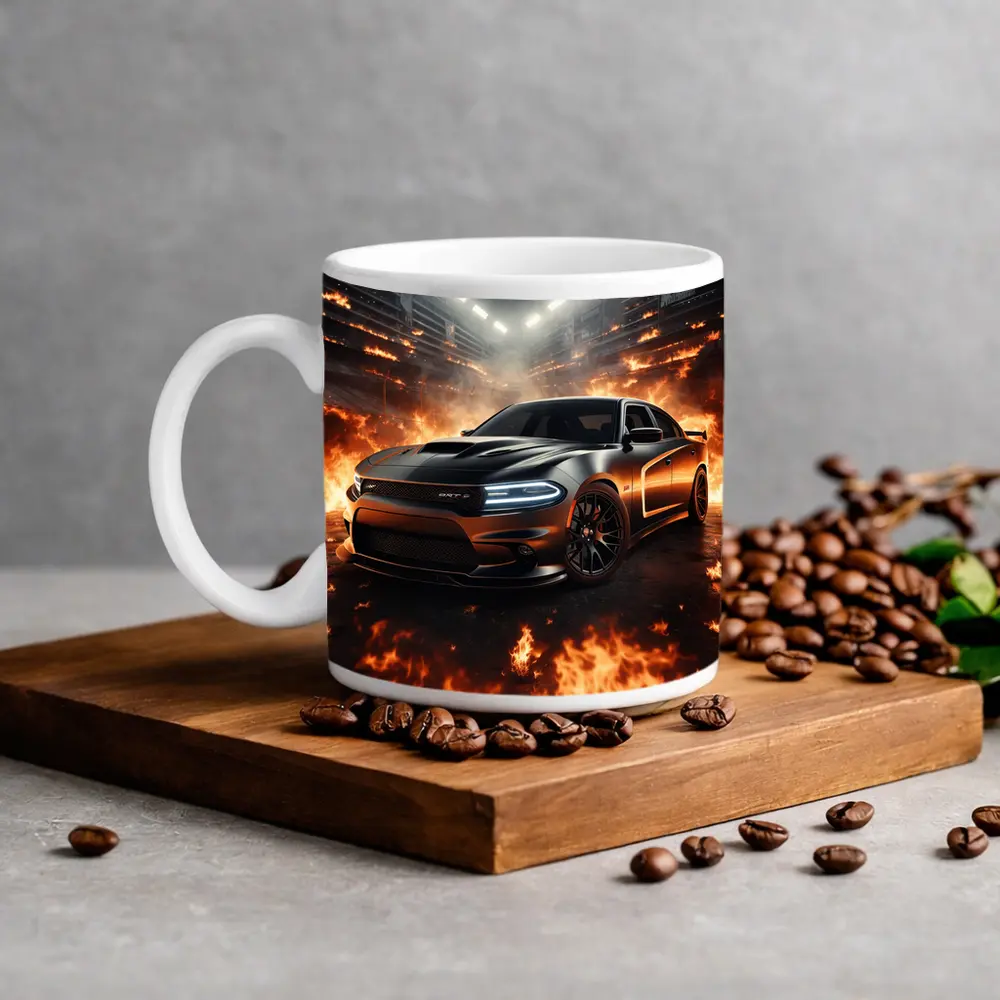 Dodge Charger SRT8 Engulfed In Stadium Fire – Mugs