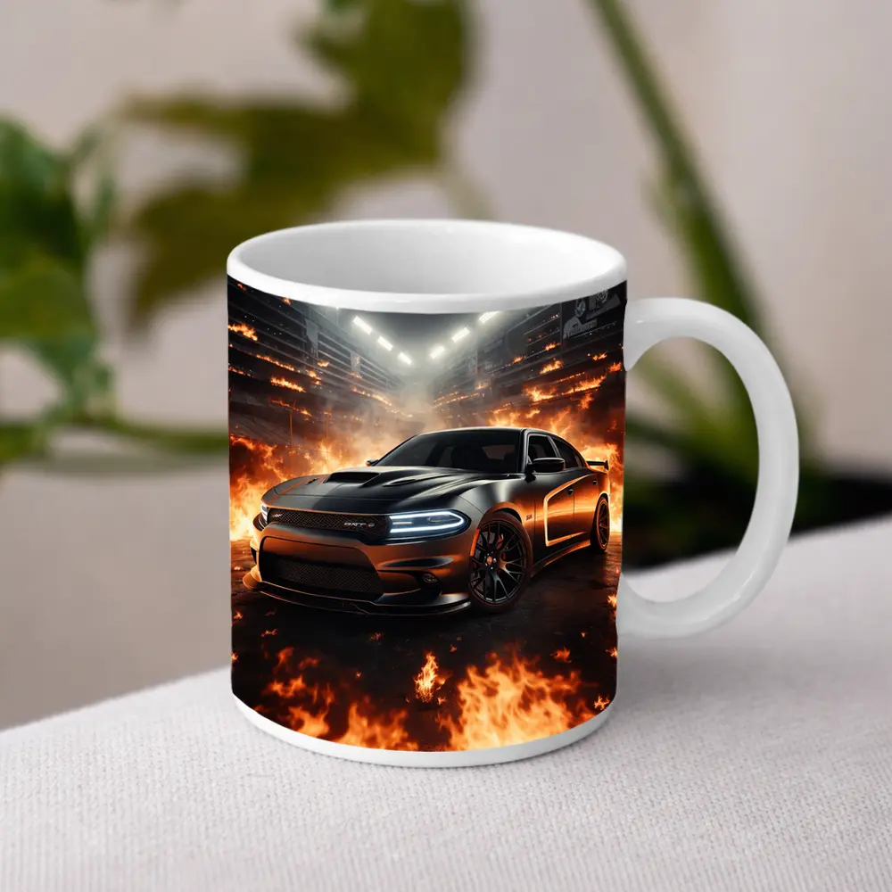 Dodge Charger SRT8 Engulfed In Stadium Fire – Mugs