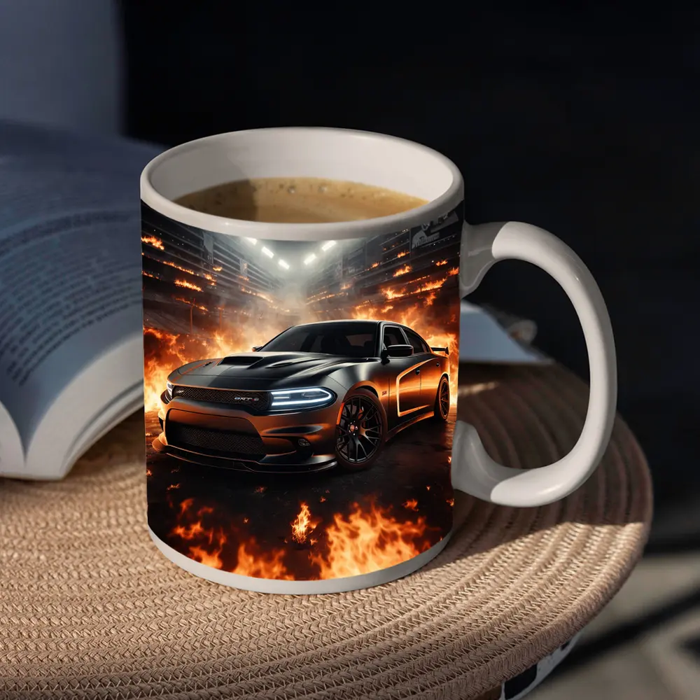 Dodge Charger SRT8 Engulfed In Stadium Fire – Mugs