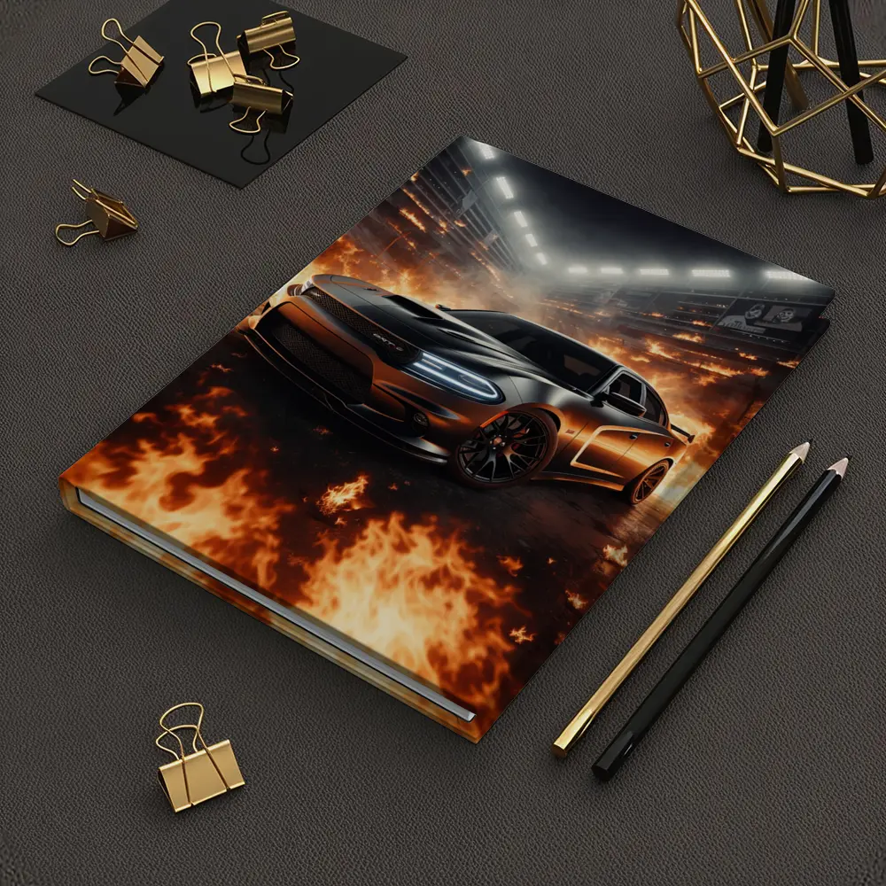Dodge Charger SRT8 Engulfed In Stadium Fire – Notebooks