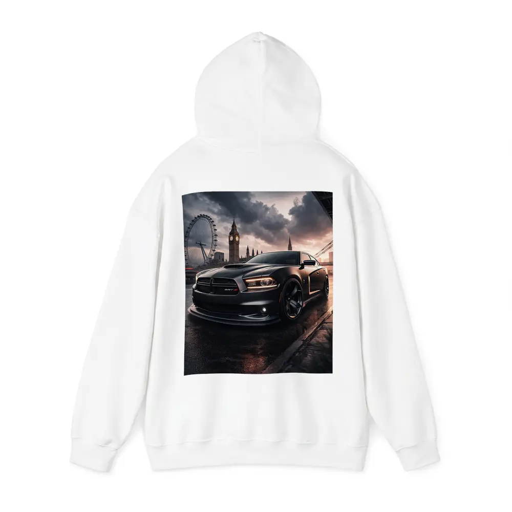 Dodge Charger SRT Eight London Skyline – Hoodies