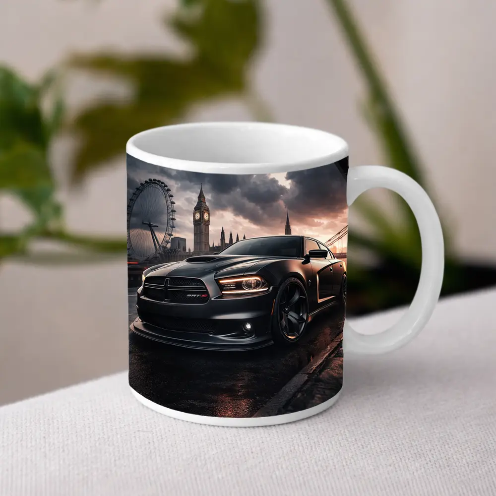 Dodge Charger SRT Eight London Skyline – Mugs