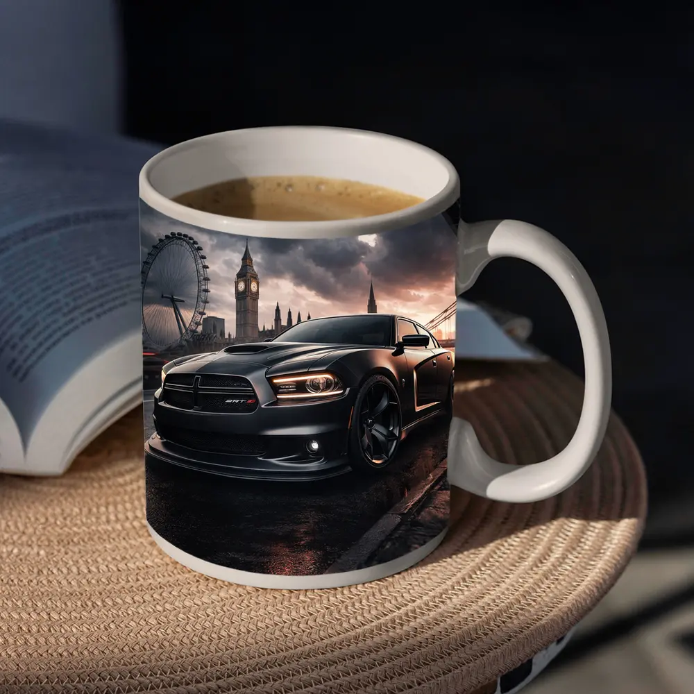 Dodge Charger SRT Eight London Skyline – Mugs
