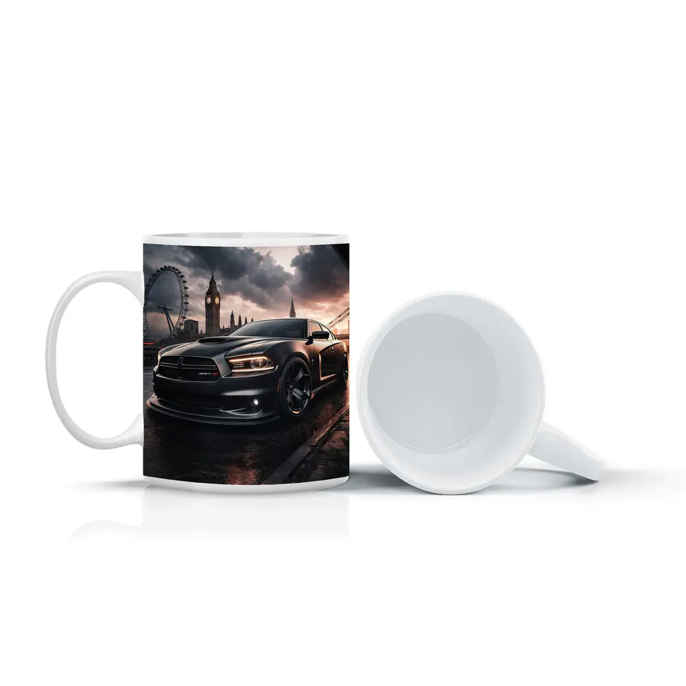 Dodge Charger SRT Eight London Skyline – Mugs