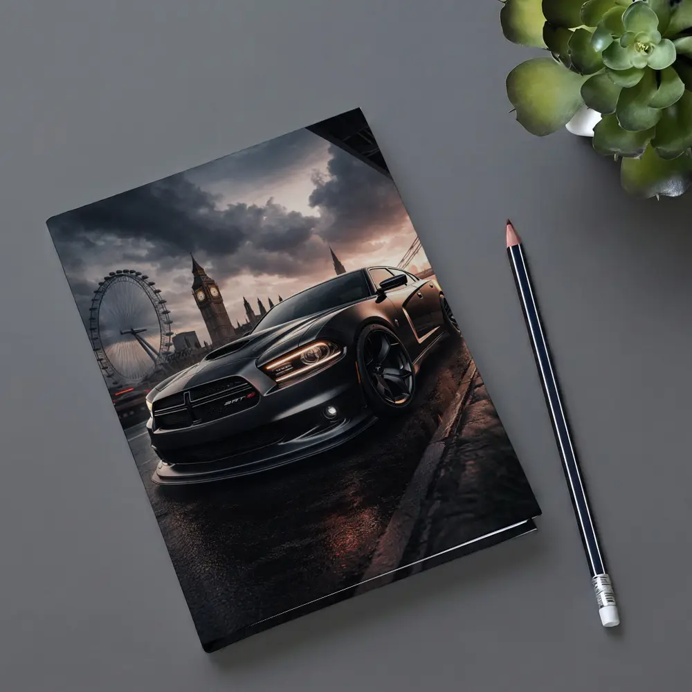 Dodge Charger SRT Eight London Skyline – Notebooks