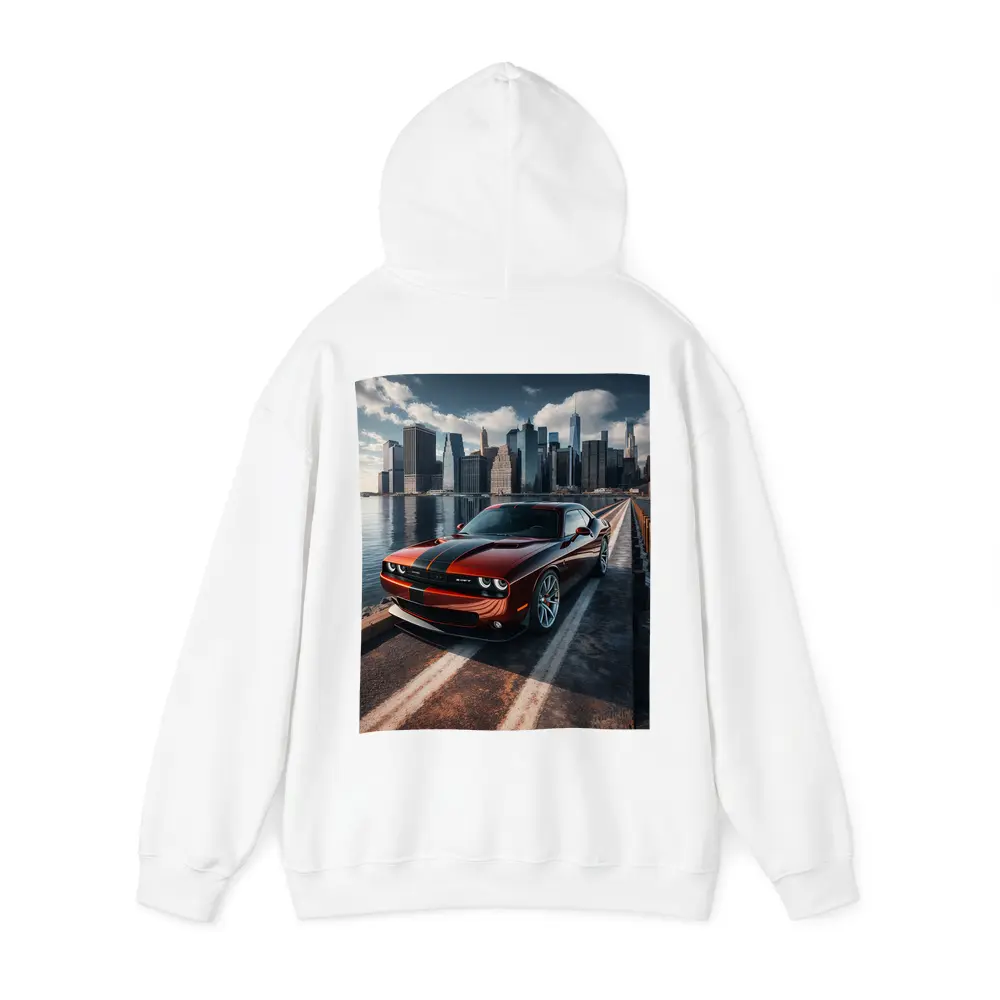 Dodge Challenger SRT City Skyline Drive – Hoodies