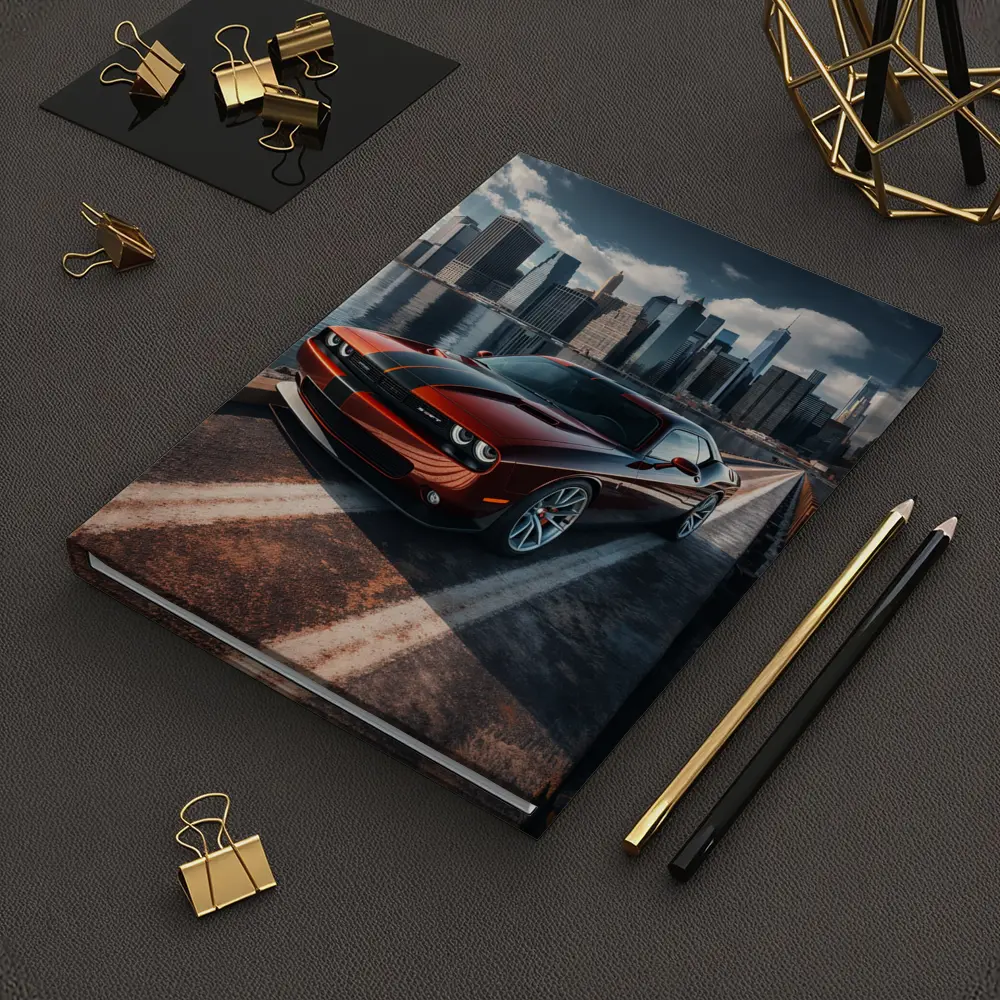 Dodge Challenger SRT City Skyline Drive – Notebooks