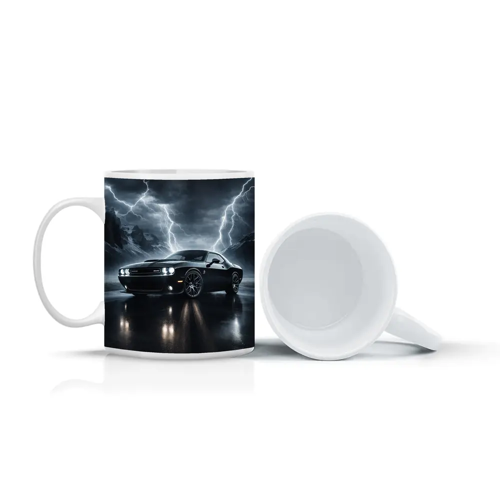 Dodge Challenger SRT8 Dark Thunderstorm Scene – Mugs