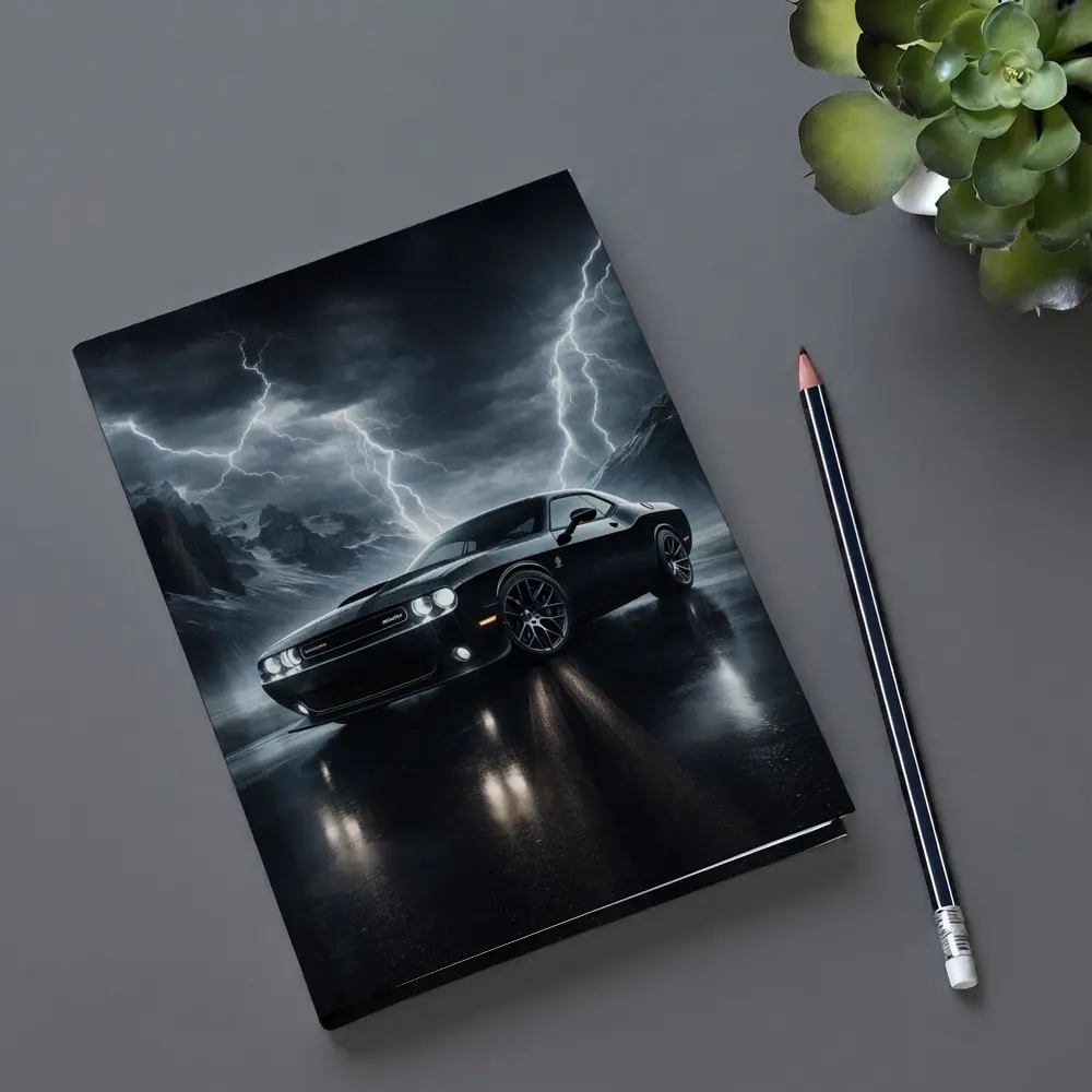 Dodge Challenger SRT8 Dark Thunderstorm Scene – Notebooks
