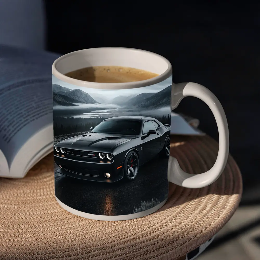 Dodge Challenger SRT8 Moody Mountain Road – Mugs