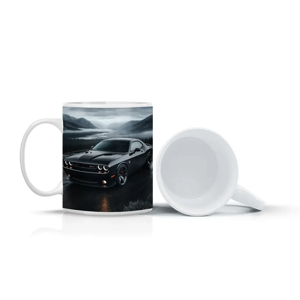 Dodge Challenger SRT8 Moody Mountain Road – Mugs